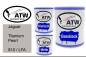 Preview: Jaguar, Titanium Pearl, 810 / LFA: 1L Lackdose + 1L Klarlack + 500ml Härter - Set, von ATW Autoteile West.
